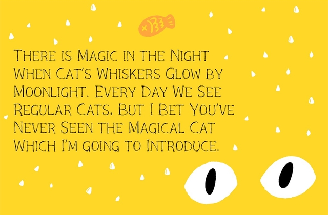 Black Cat Whiskers Regular Font preview